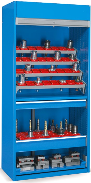 CStern Scaffalatura A Vite In Metallo Con 40 Cassetti, Per Officina - 6